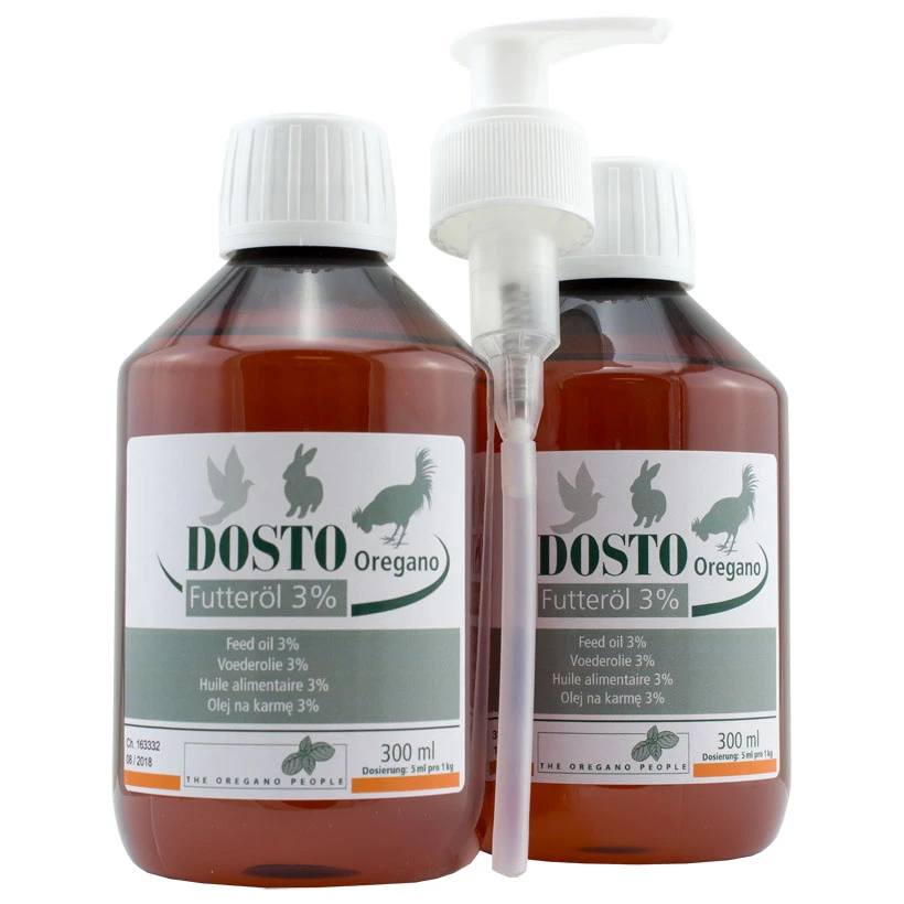 Dosto Oregano Futteröl 3% 600ml 3 Dosto Oregano Futteröl 3% 600ml