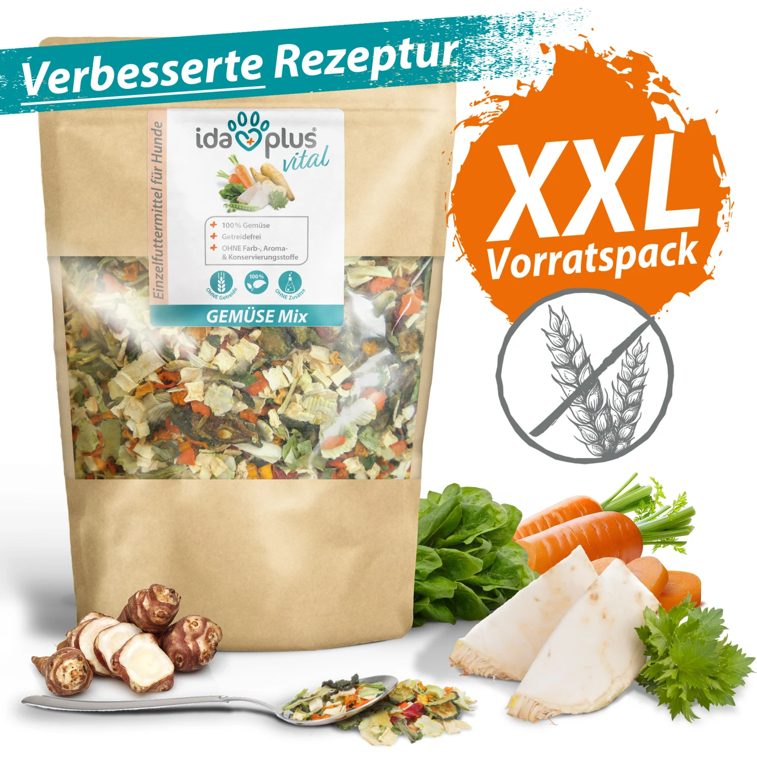Ida Plus Gemüse Mix 1000g 3 Ida Plus Gemüse Mix 1000g
