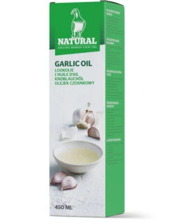 Natural Knoblauchöl 450ml 7 Natural Knoblauchöl 450ml -Bestes Tiernahrungs Geschäft 201070 natural garlic oil 450ml box he02