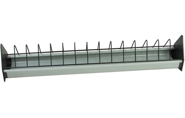 Futterrinne Mit Kippgitter Aus Kunststoff 100cm 3 Futterrinne Mit Kippgitter Aus Kunststoff 100cm