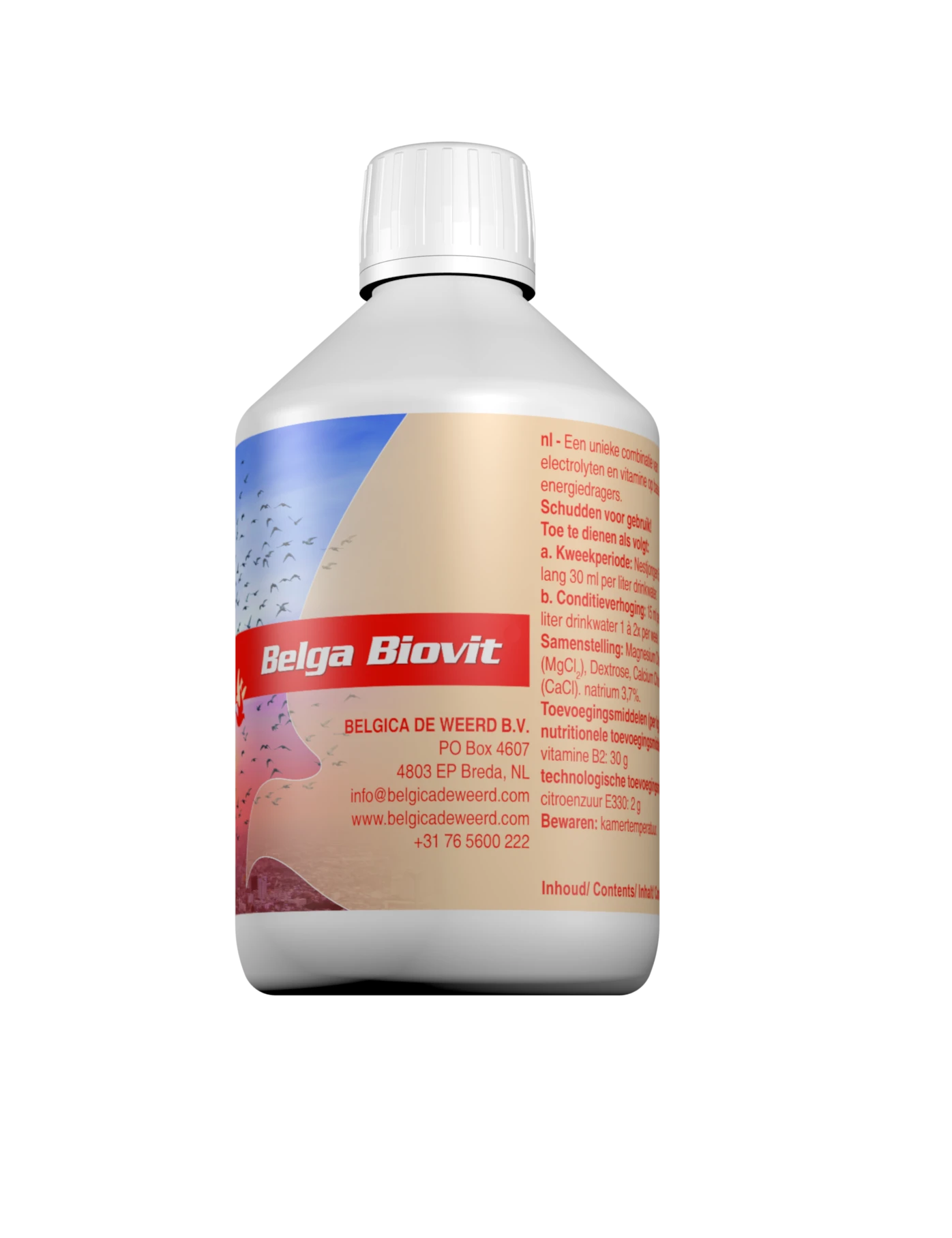 De Weerd Belga Biovit 500ml 3 De Weerd Belga Biovit 500ml