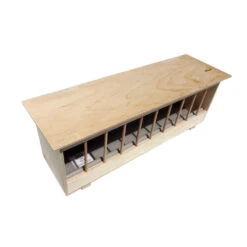 Futterrinne Mit Deckel Inkl. Einsatz 100cm