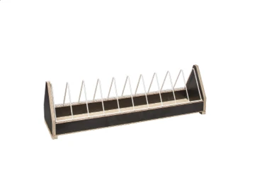 Futterrinne Beschichtet Mit Kippgitter 100cm 3 Futterrinne Beschichtet Mit Kippgitter 100cm