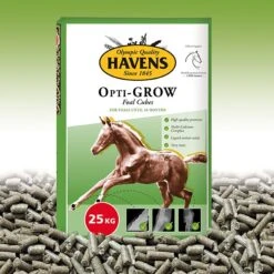 Havens Opti-Grow - Fohlen Aufzucht 25kg -Bestes Tiernahrungs Geschäft havens opti grow
