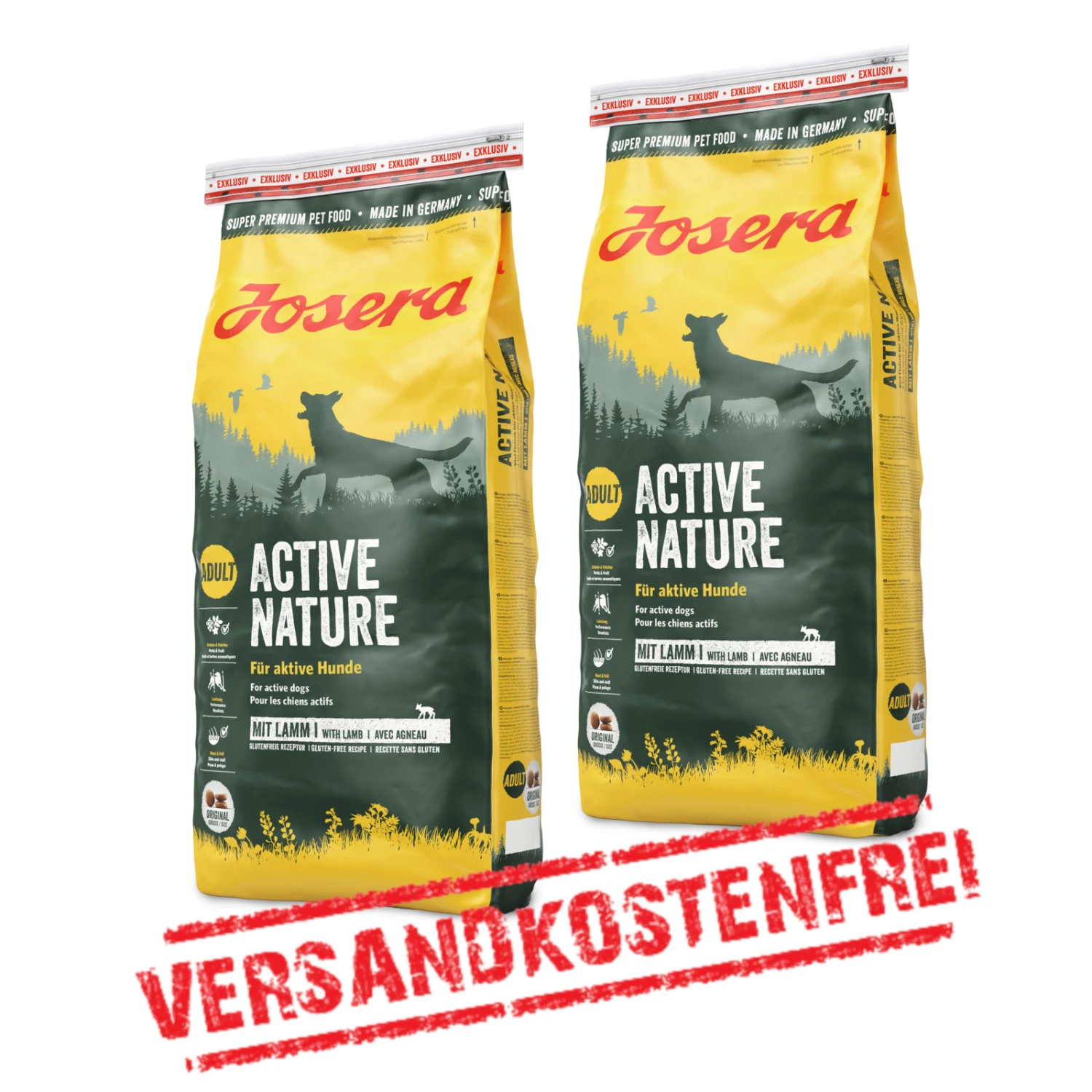 Josera Active Nature 2er-Pack 30kg 3 Josera Active Nature 2er-Pack 30kg