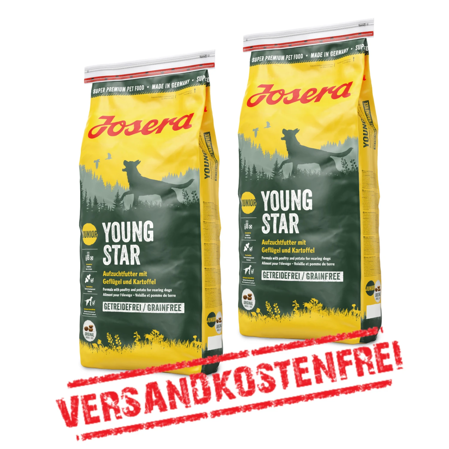Josera YoungStar 2er-Pack 30kg 3 Josera YoungStar 2er-Pack 30kg