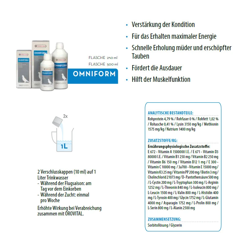 Oropharma Omniform 500ml 4 Oropharma Omniform 500ml – Bild 2