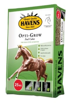 Havens Opti-Grow - Fohlen Aufzucht 25kg -Bestes Tiernahrungs Geschäft opti grow nieuw