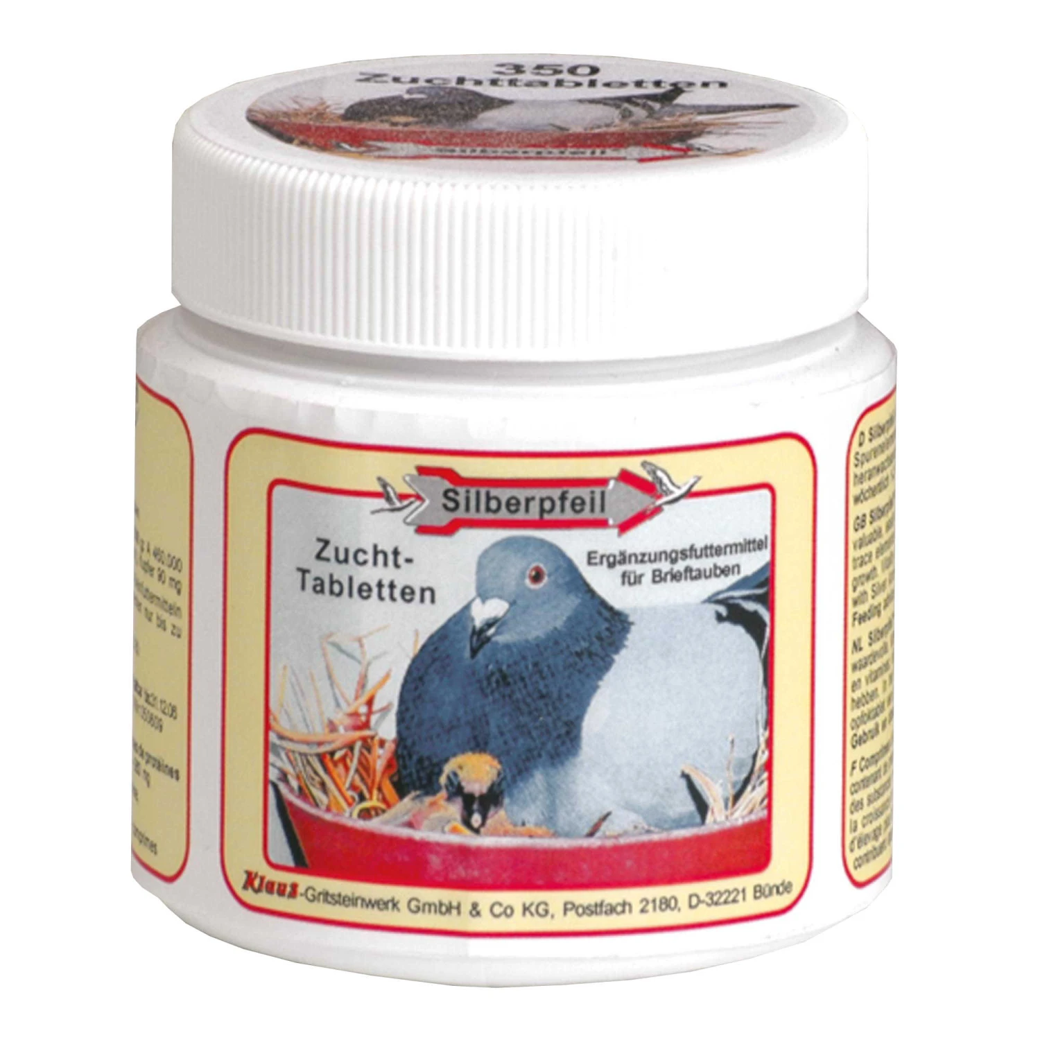 Klaus Silberpfeil Zuchttabletten 350 Stück 3 Klaus Silberpfeil Zuchttabletten 350 Stück